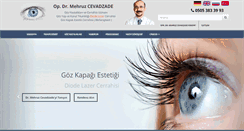 Desktop Screenshot of mehruzcevadzade.com